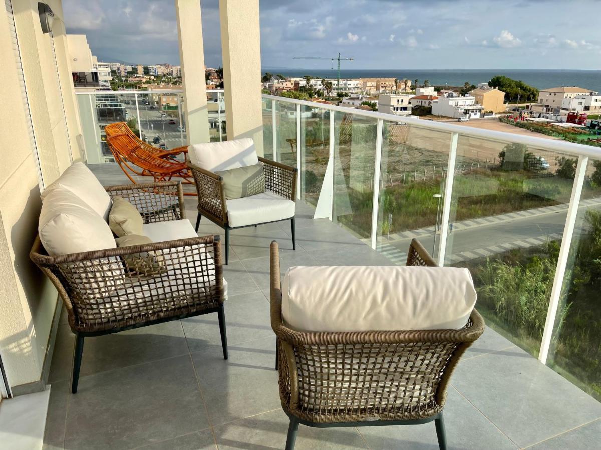 Beautiful Penthouse With Pool And Wonderful Beach View Oliva Zewnętrze zdjęcie